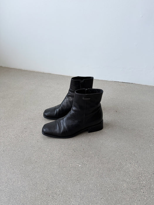 Black Leather Boots | 6.5