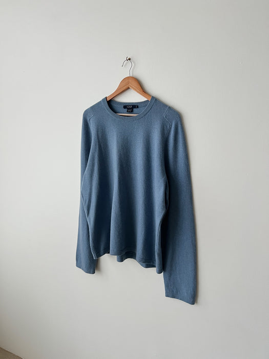 Sky Blue Cashmere Sweater | XL