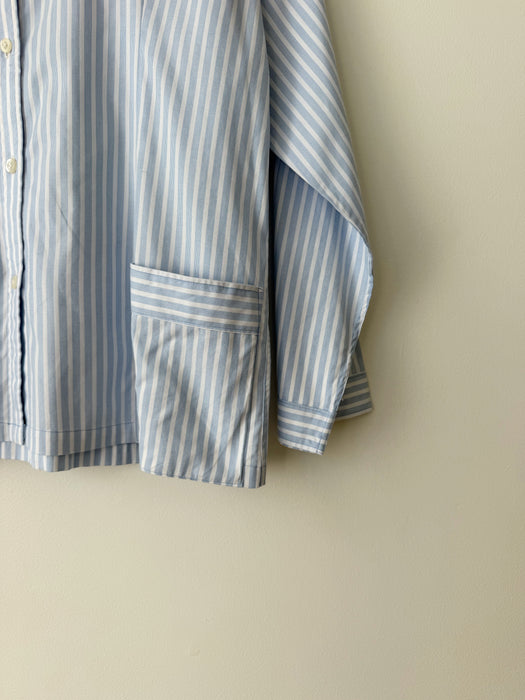 Blue Striped Blouse | S