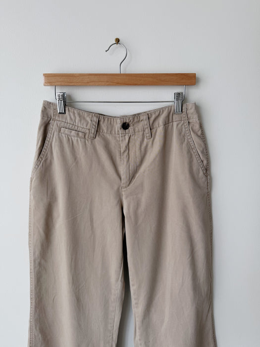 Wide Leg Khaki Pants | 30