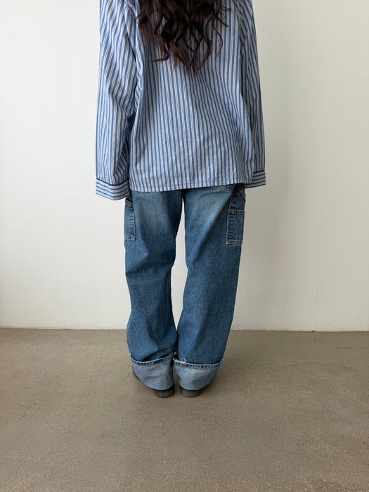 Mid Wash Levi's Carpenter Pants | 32