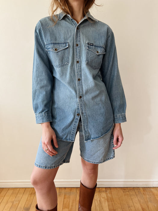 Denim Button Up | M/L