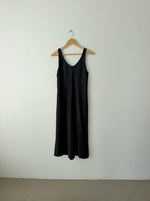 Black Slip Dress | M/L