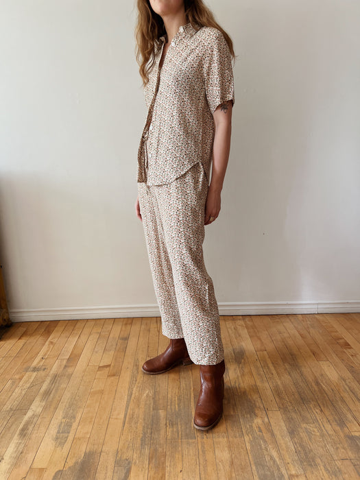 Floral Rayon Set | S/M
