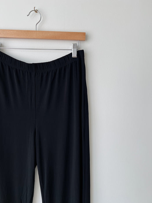 Black Flowy Pants | L