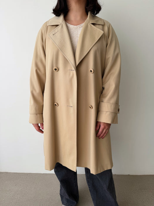 Tan Trench Coat | L