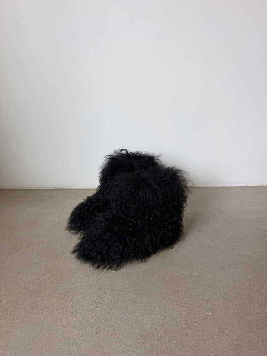Black Mongolian Fur Uggs | 7
