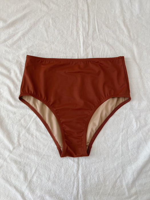 Five of Hearts High Waisted Swim Bottom