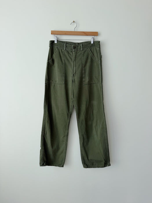 Olive Green Fatigue Pant | 30