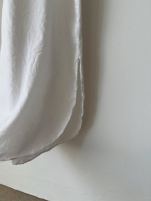 White Embroidered Dress | M