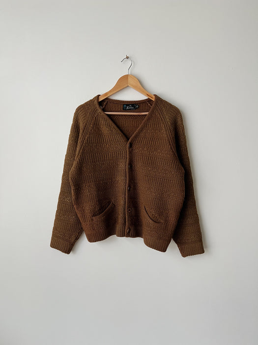 Cinnamon Wool Cardigan | L