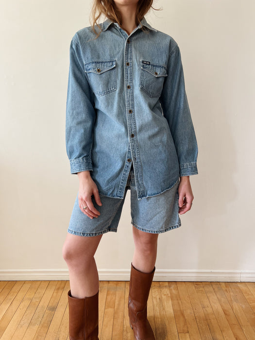 Denim Button Up | M/L