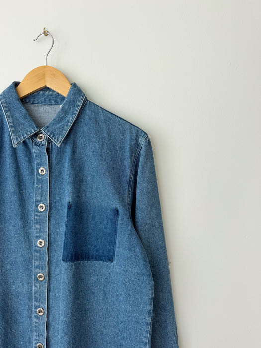 Denim Button Up | L