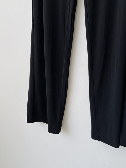 Black Flowy Pants | L