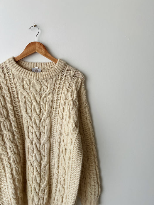 Fisherman’s Wool Knit Sweater | XL