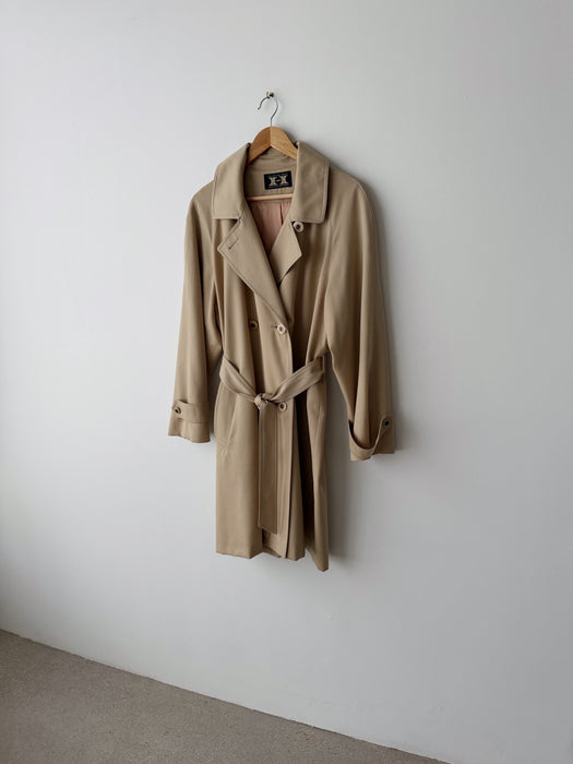 Tan Trench Coat | L