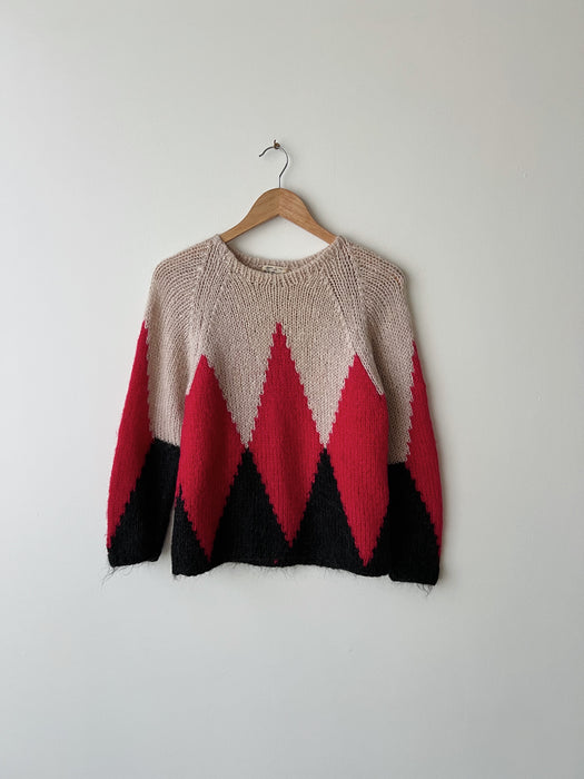 Hand Knit Holt Renfrew Sweater | XS