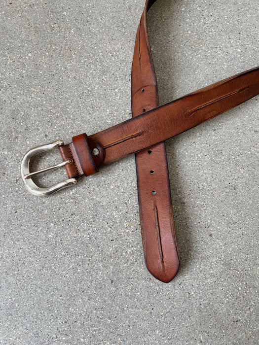 Brown Leather Belt | 38