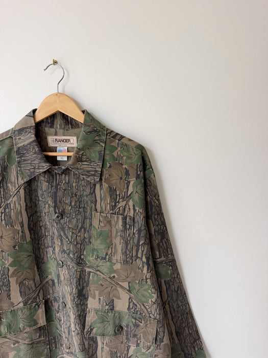 Woodland Camo Jacket | XL