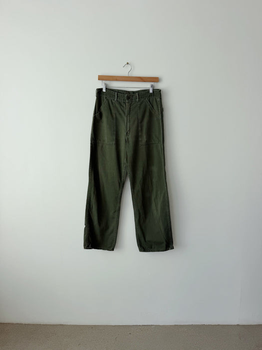 Olive Green Fatigue Pant | 30