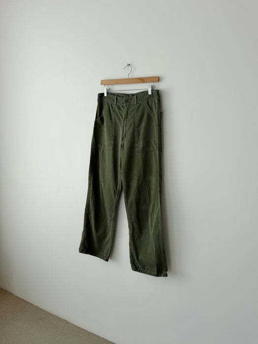 Olive Green Fatigue Pant | 30