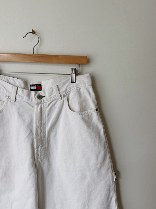 White Tommy Shorts | 29