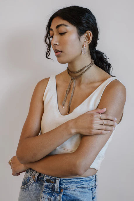 Kara Yoo Loop Dangle Earrings