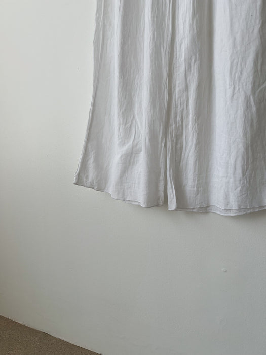 White Cotton Pants | S/M