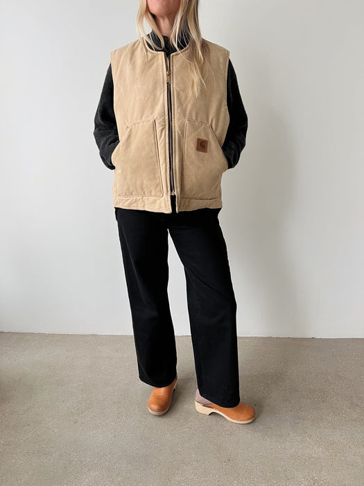 Tan Carhartt Vest | M/L