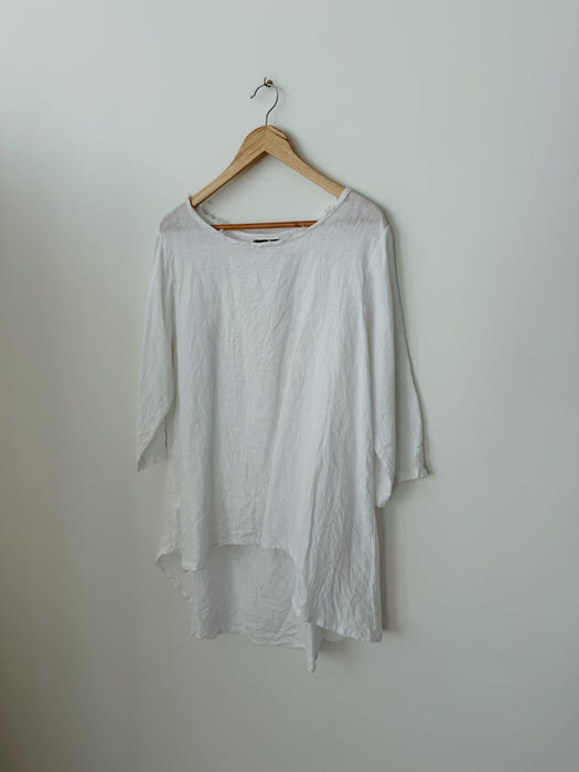 White Linen Tunic | M