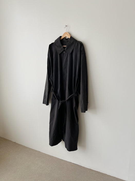 Charcoal Trench Coat | XL