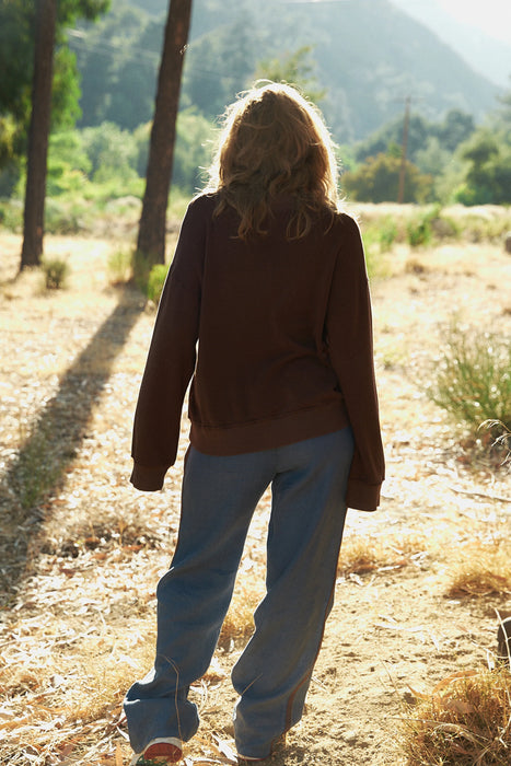 LA Relaxed Linen Track Pant