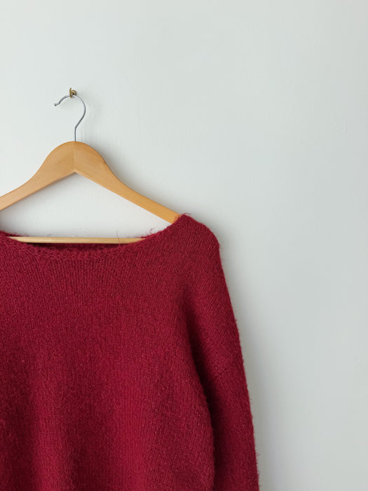Jam Mohair Cropped Sweater | M/L