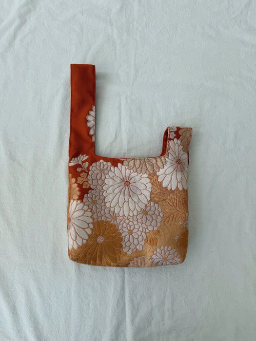 The Obi Bag - Silk Reversible Hand Bag