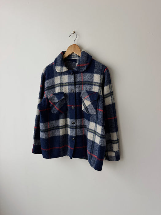 Blue Plaid Jacket | S