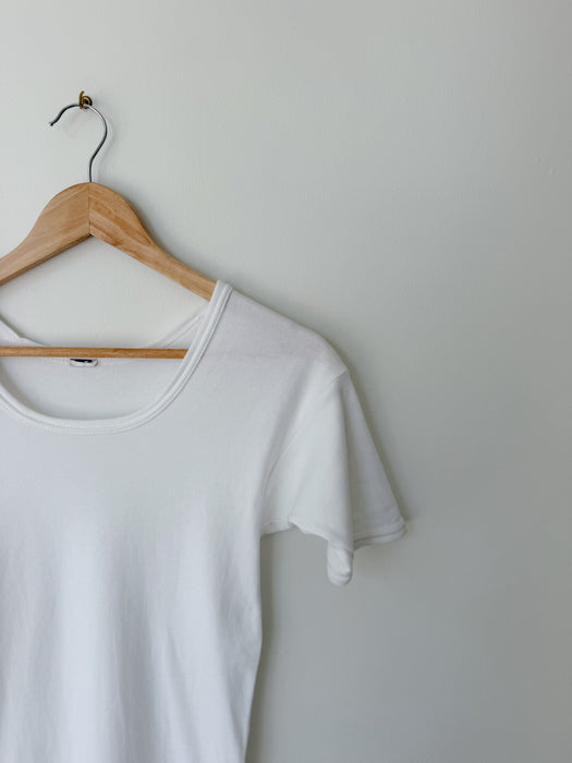 White Ringer Tee | S/M