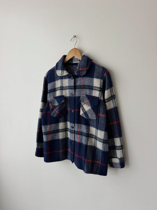 Blue Plaid Jacket | S