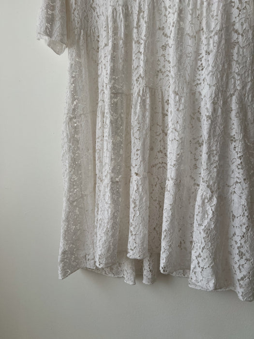 White Lace Dress | L