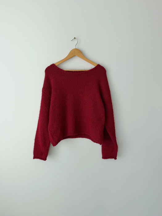 Jam Mohair Cropped Sweater | M/L