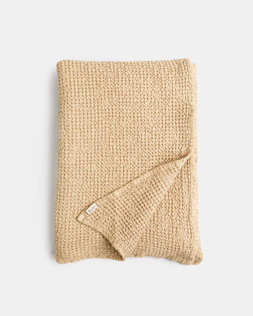 Magic Linen Waffle Throws