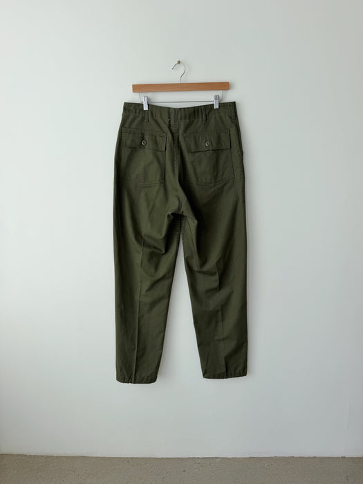 Olive Green Utility Trouser | 34