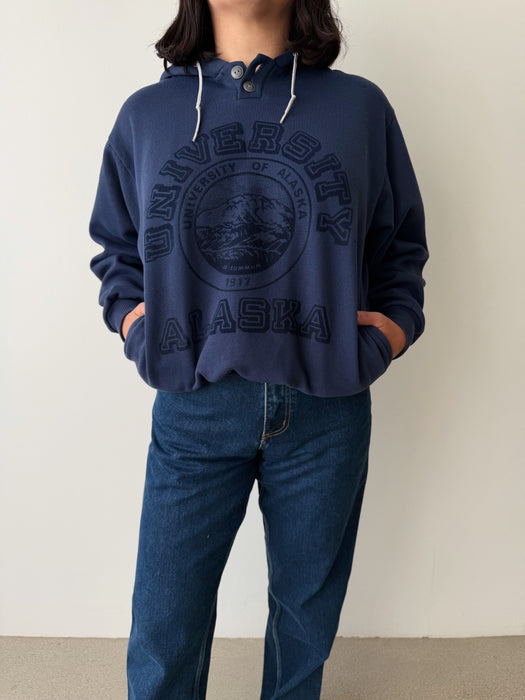 University of Alaska Hooded Sweatshirt | L