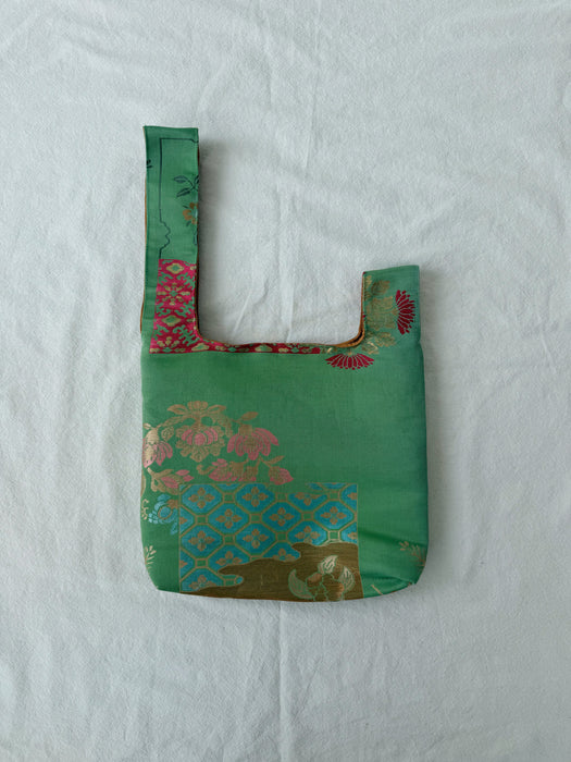 The Obi Bag - Silk Reversible Hand Bag