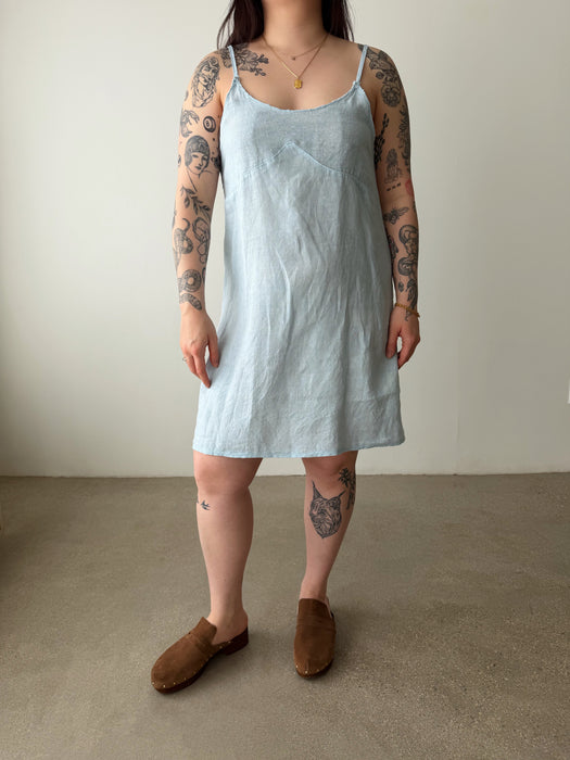 Sky Blue Slip Dress | M
