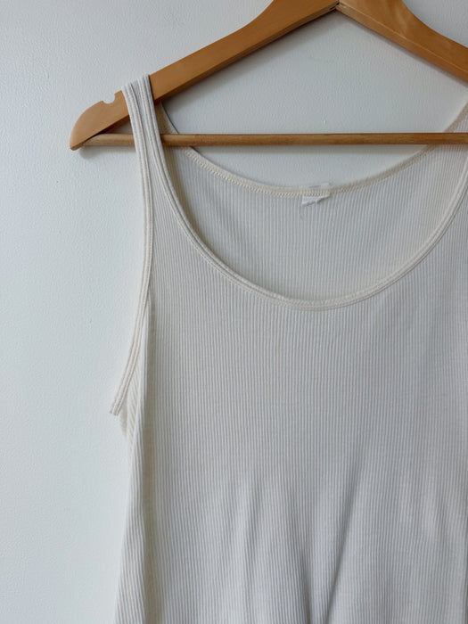 Cotton Ribbed Tank | L