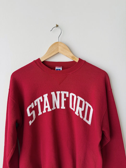 Red Stanford Crewneck Sweater | S