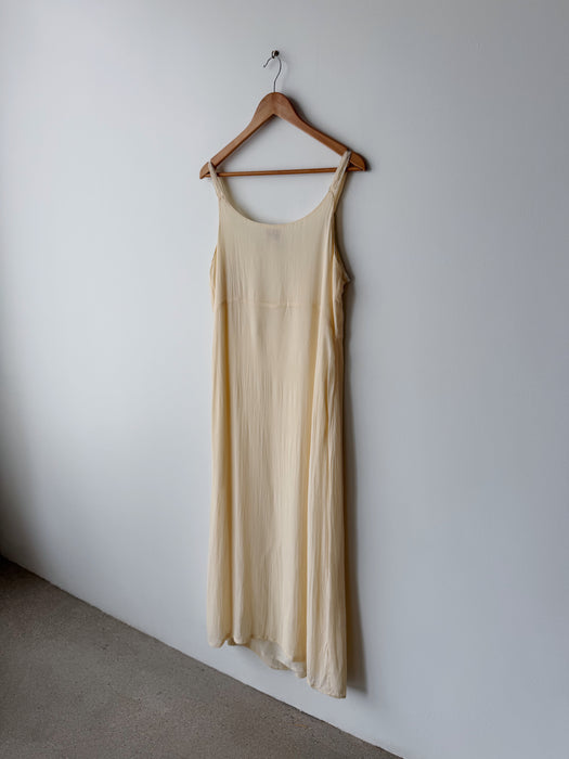 Cream Beaded Dress | L