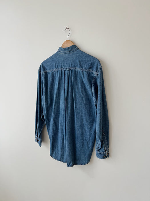 Midwash Denim Button Up | M