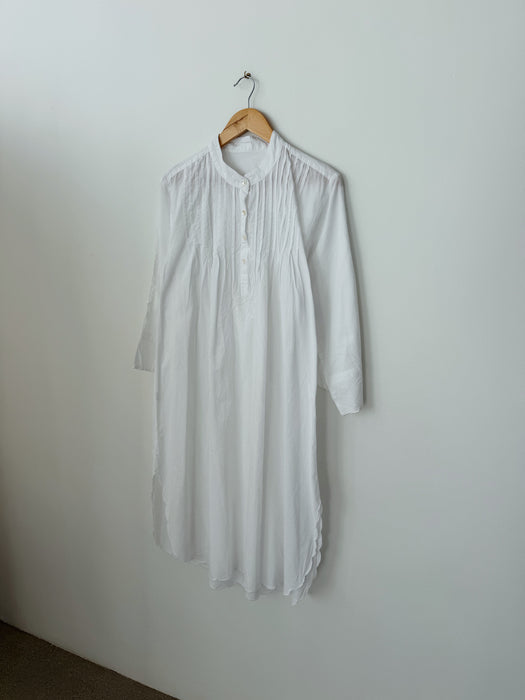 White Cotton Nightgown | M/L