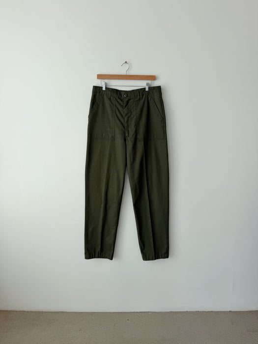Olive Green Utility Trouser | 34